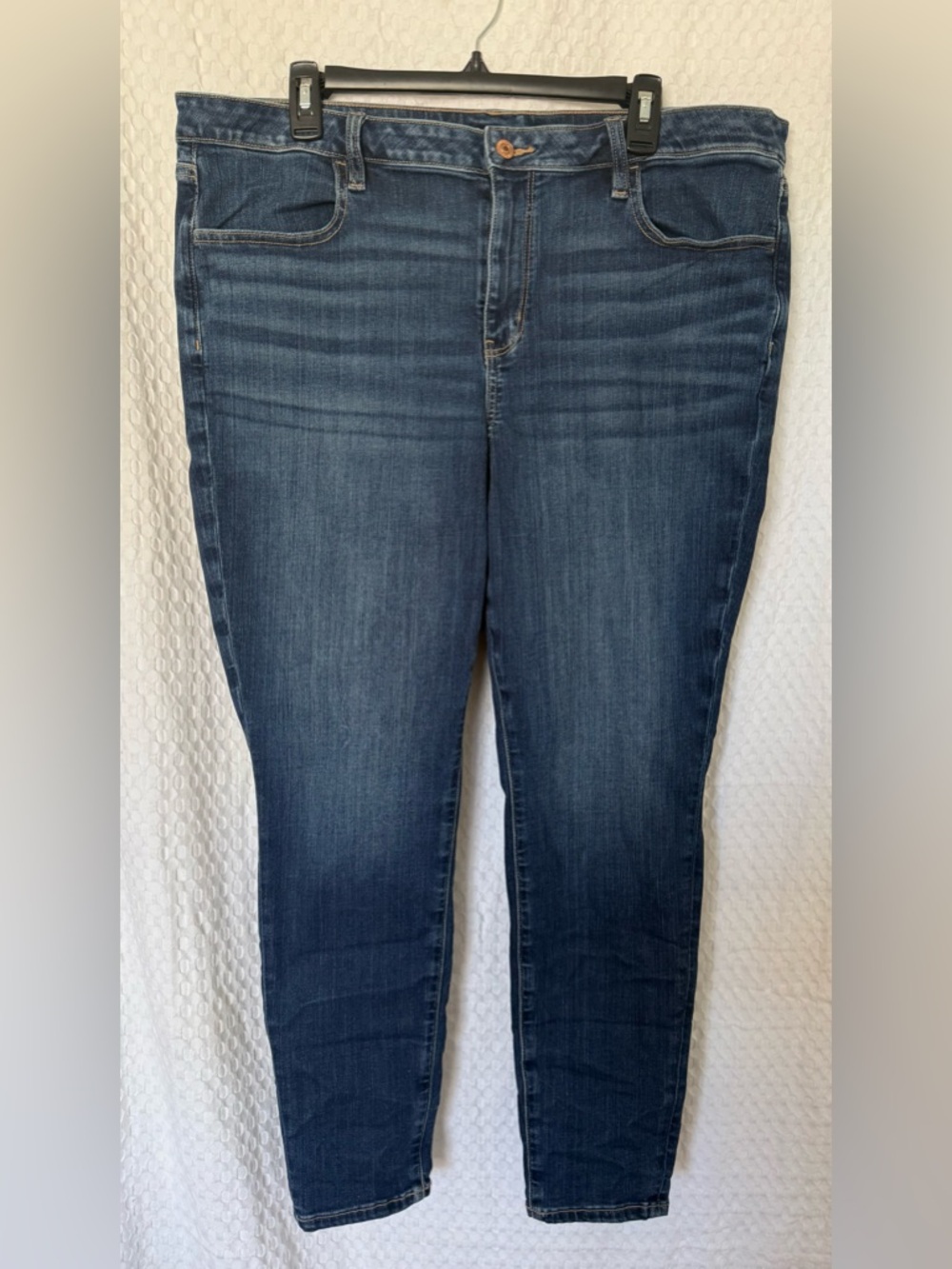 American Eagle Next Level Stretch Skinny Jeans Dark Wash Size 18 Regular